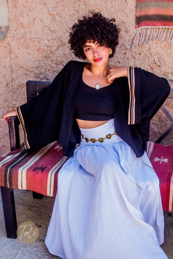 Elegant Rose Cropped Cardigan