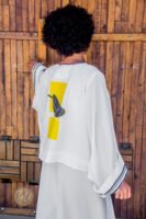 Sun Bird Cropped Cardigan