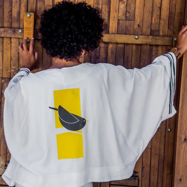 Sun Bird Cropped Cardigan