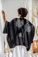 Dotted Bloom Long Cardigan